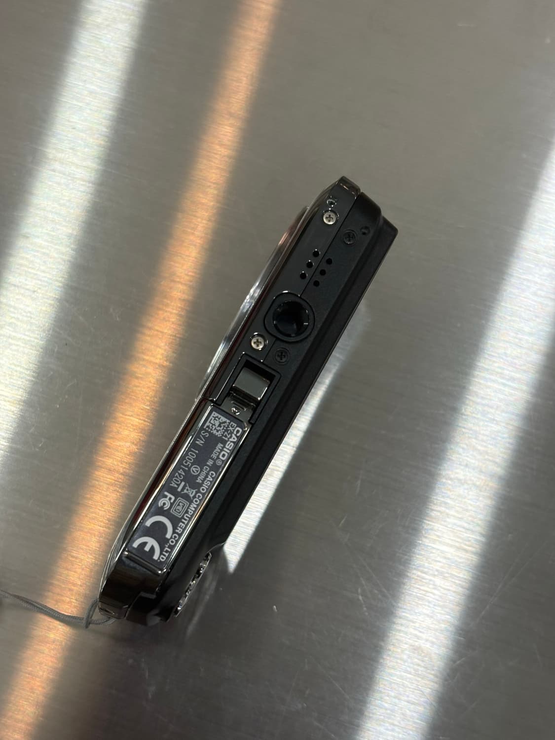 날짜표시)카시오 엑슬림 ex-z1 크롬실버 빈티지디카 상품이미지7