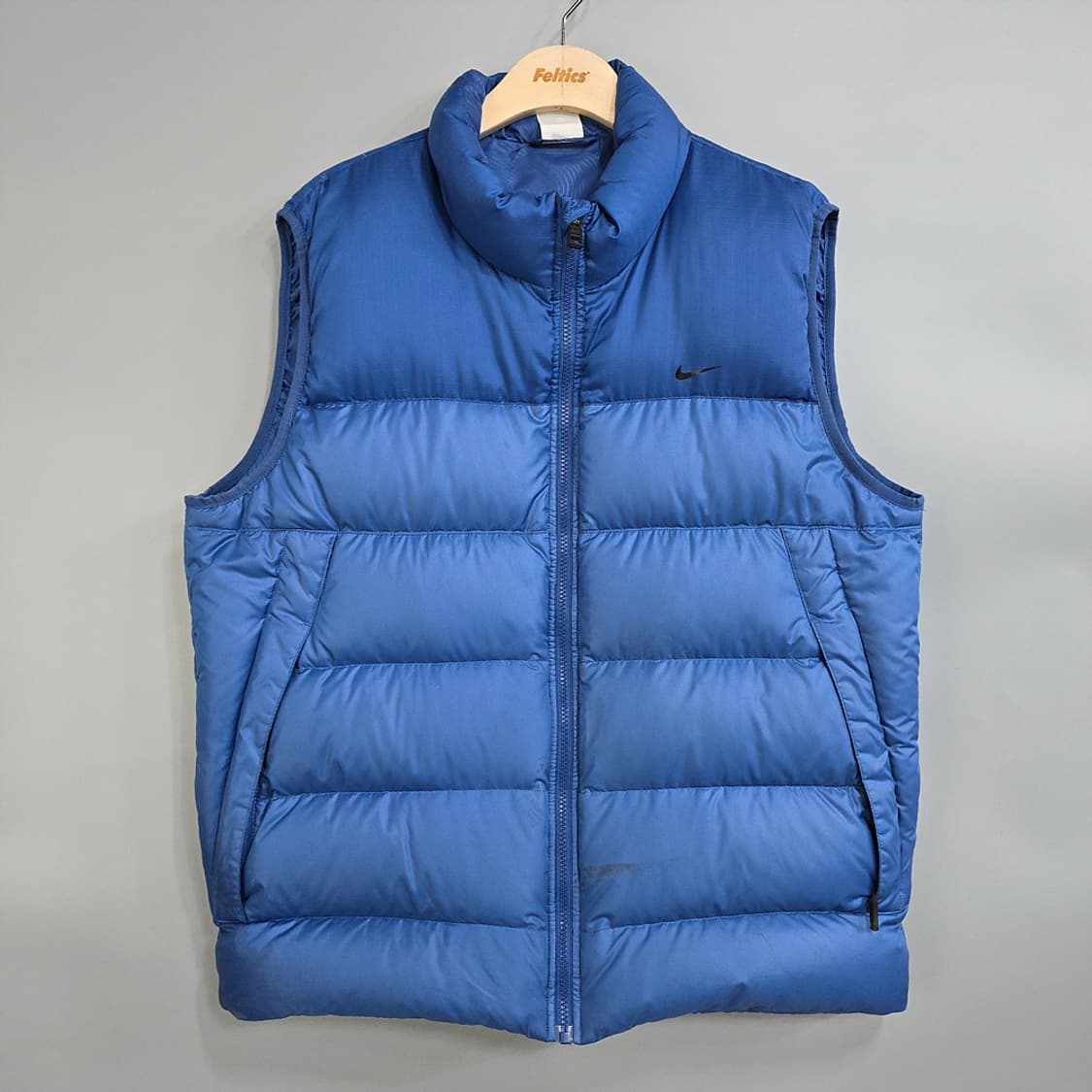 나이키(Nike) 덕다운 패딩 베스트 블루 XL 상품이미지1
