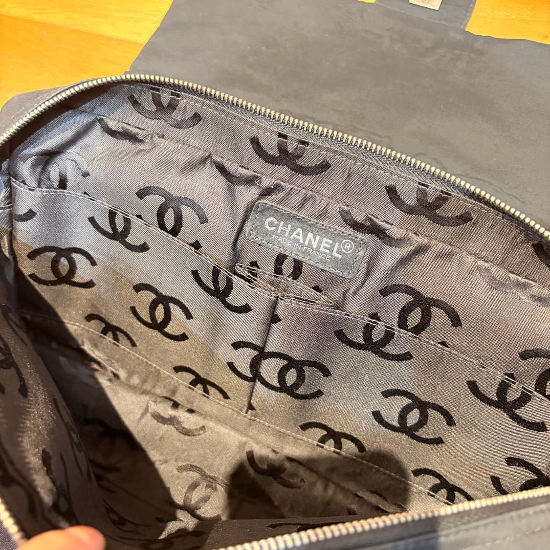 정품 샤넬 클미 클라 포코노 초코바 패브릭 숄더백 상품이미지9