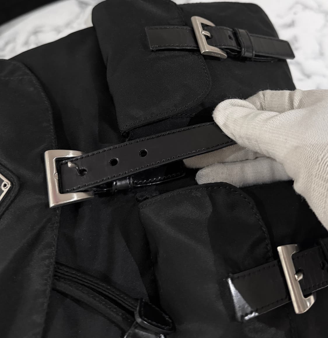 정품 프라다 백팩 스몰 사이즈  상품이미지7