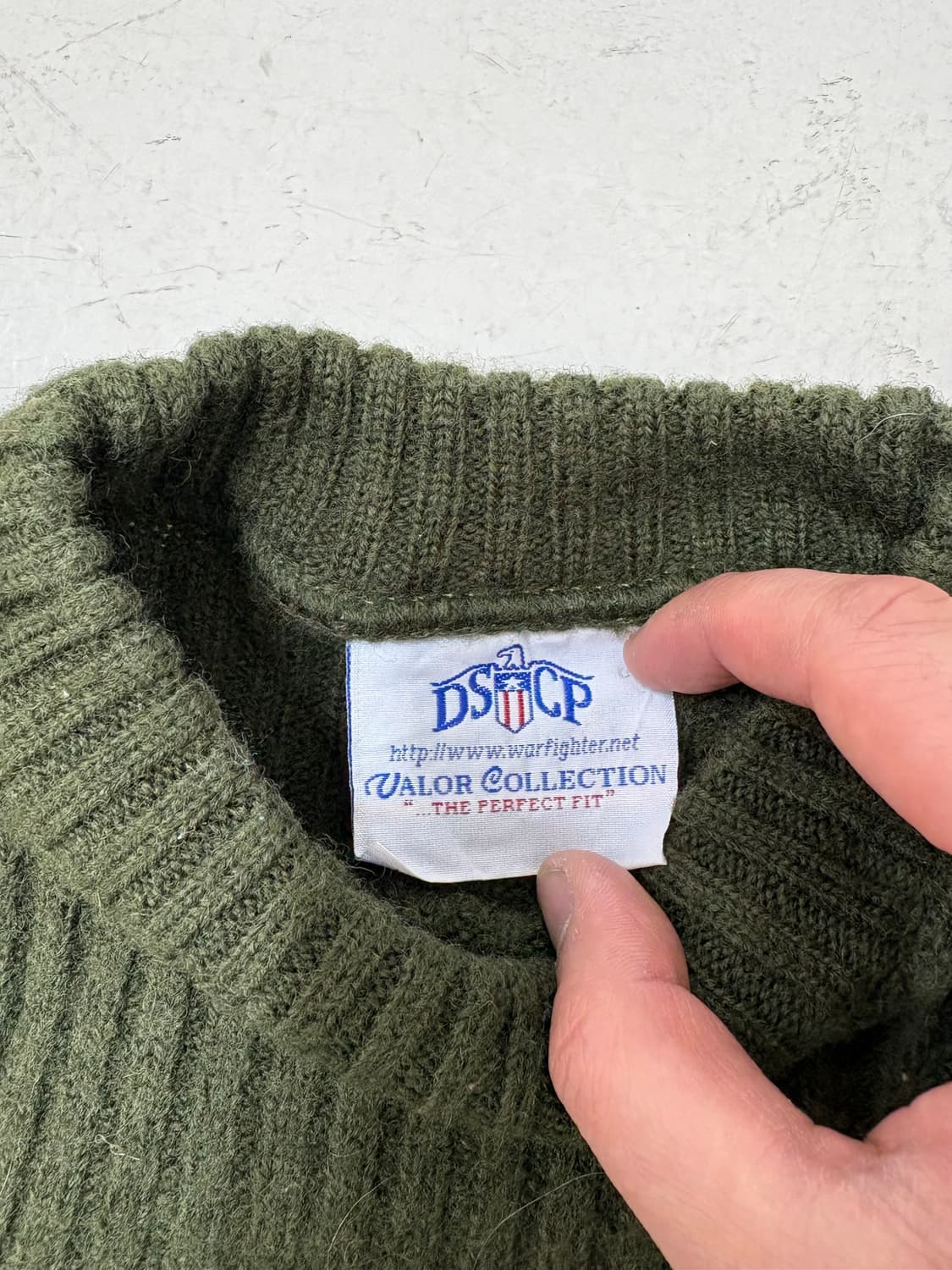 00’s USMC Service Wool sweater. 상품이미지5