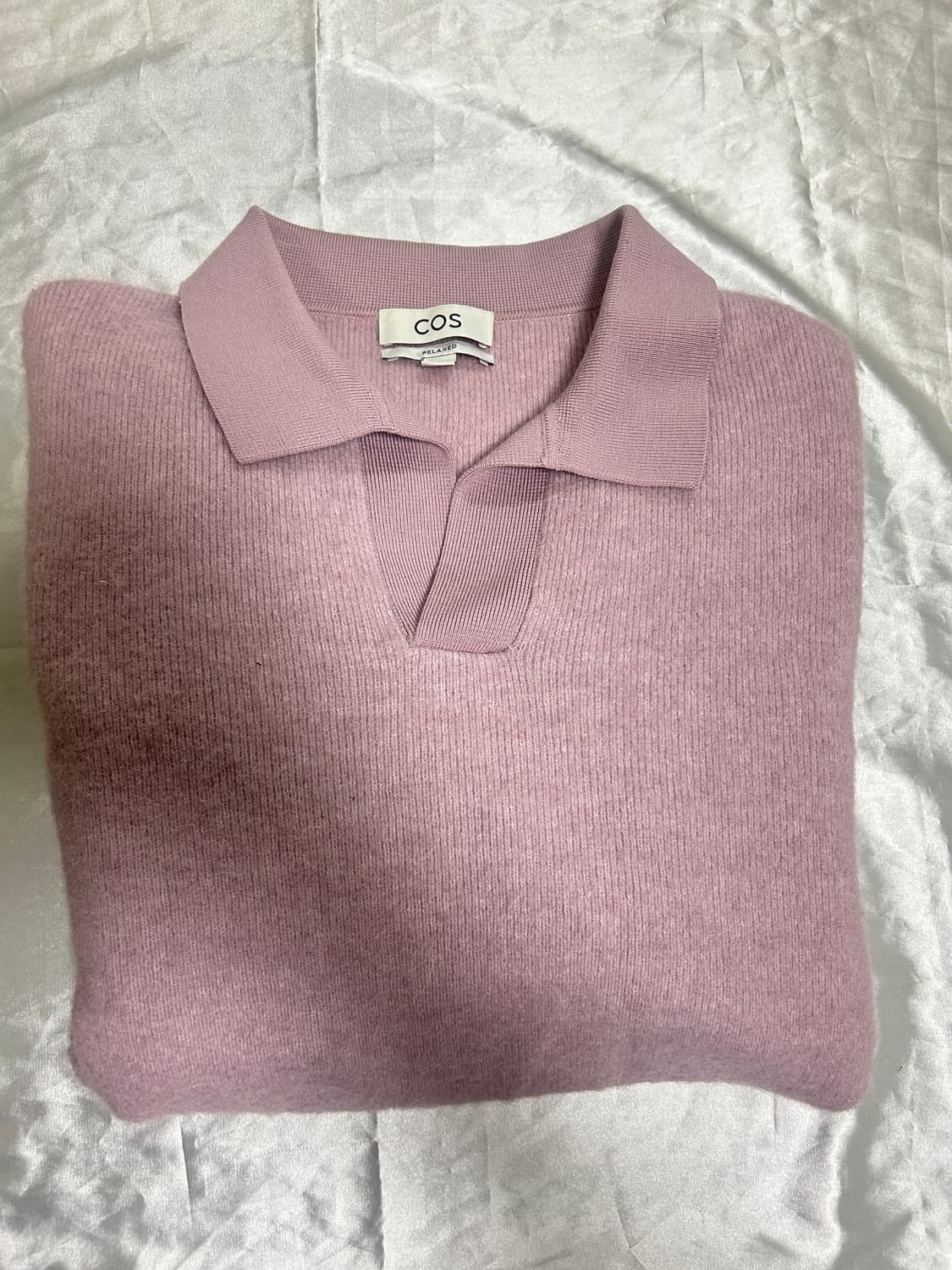 코스 오픈 카라 모헤어 니트 상품이미지7