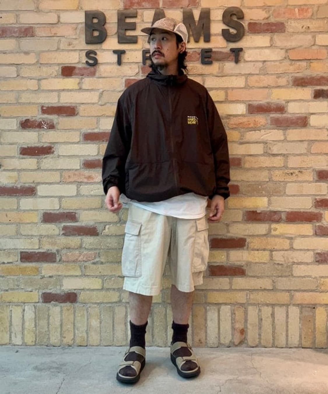 MOUNTAIN HARDWEAR × BEAMS AIRSHELL HOODY 상품이미지4