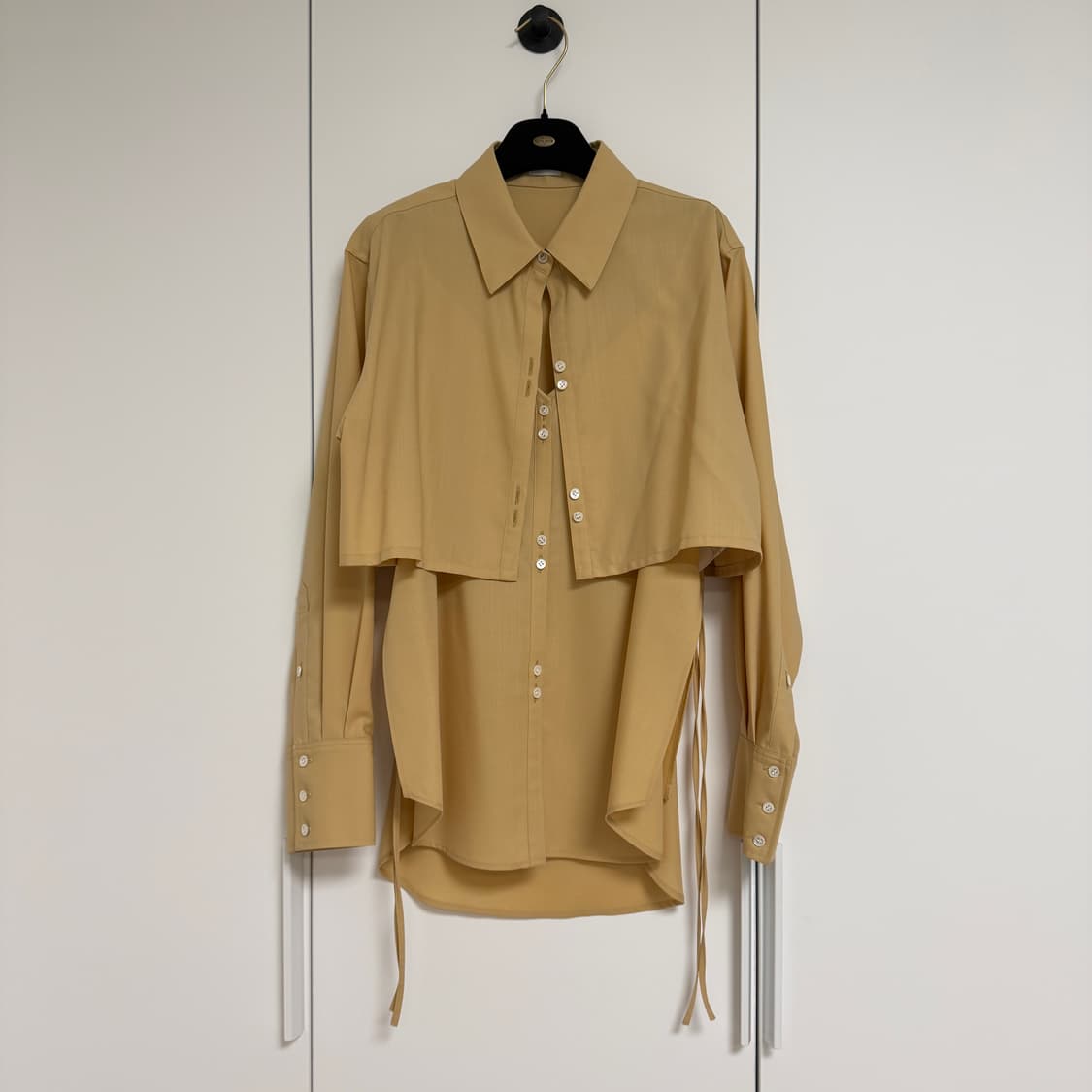 🏷️rito 리토스트럭쳐 더블울셔츠 상품이미지1