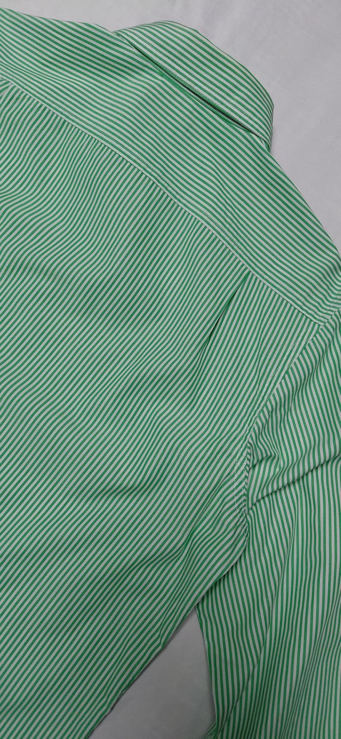 [상태최상] CHAPS 정품 그린 스트라이프 셔츠 (M~L) 무료배송 상품이미지9