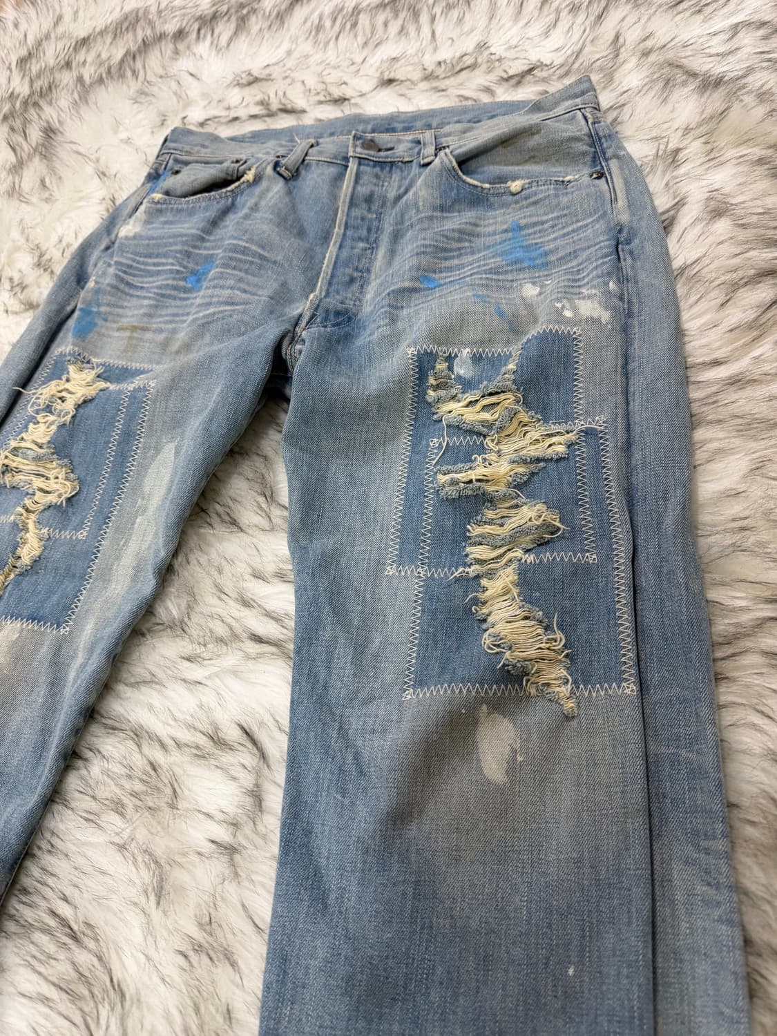 [34] 리바이스 LVC 55501 커스텀 패치워크 데님 상품이미지1