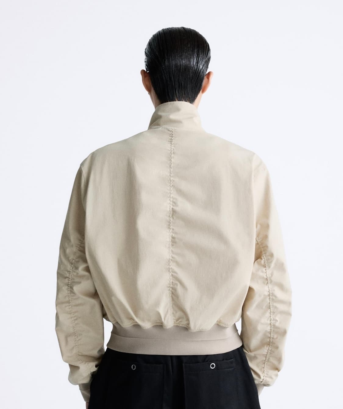 Zara Cropped Bomber Jacket 상품이미지2