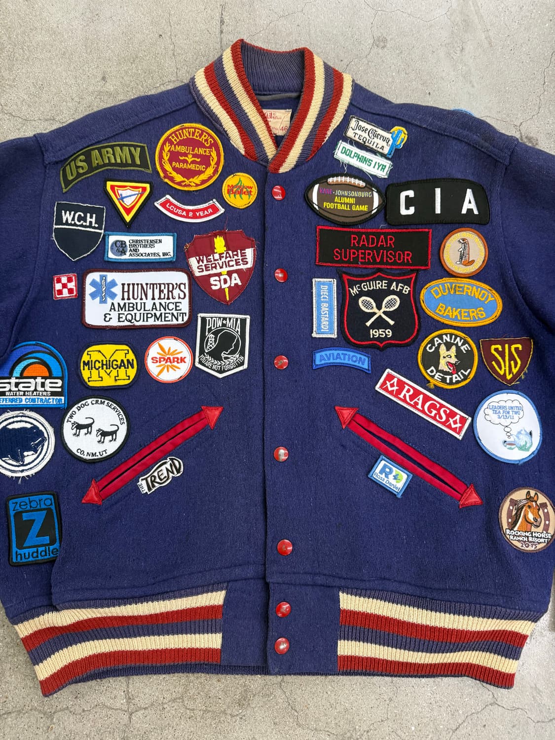 1960’s vintage varsity jacket 상품이미지3