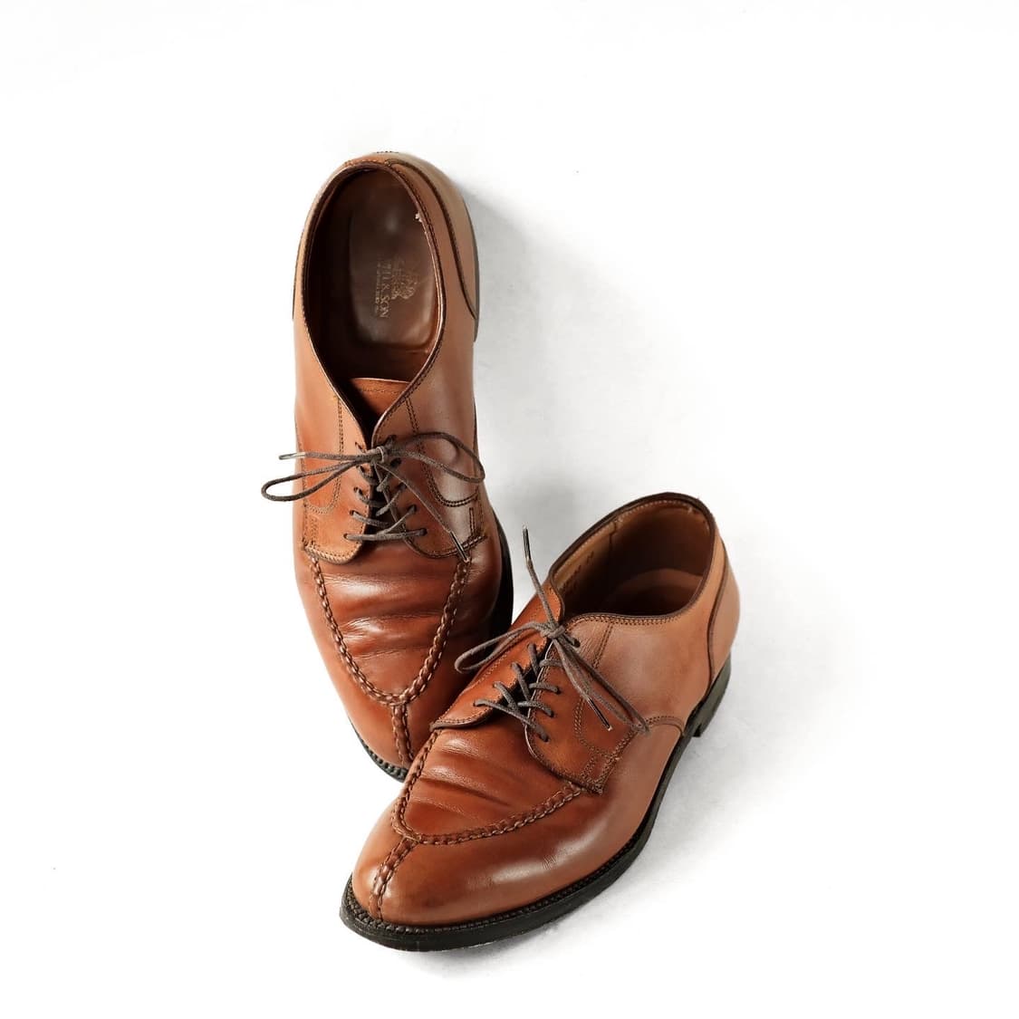 알든 962 9D NST 카프 더비슈즈 탄 상품이미지8