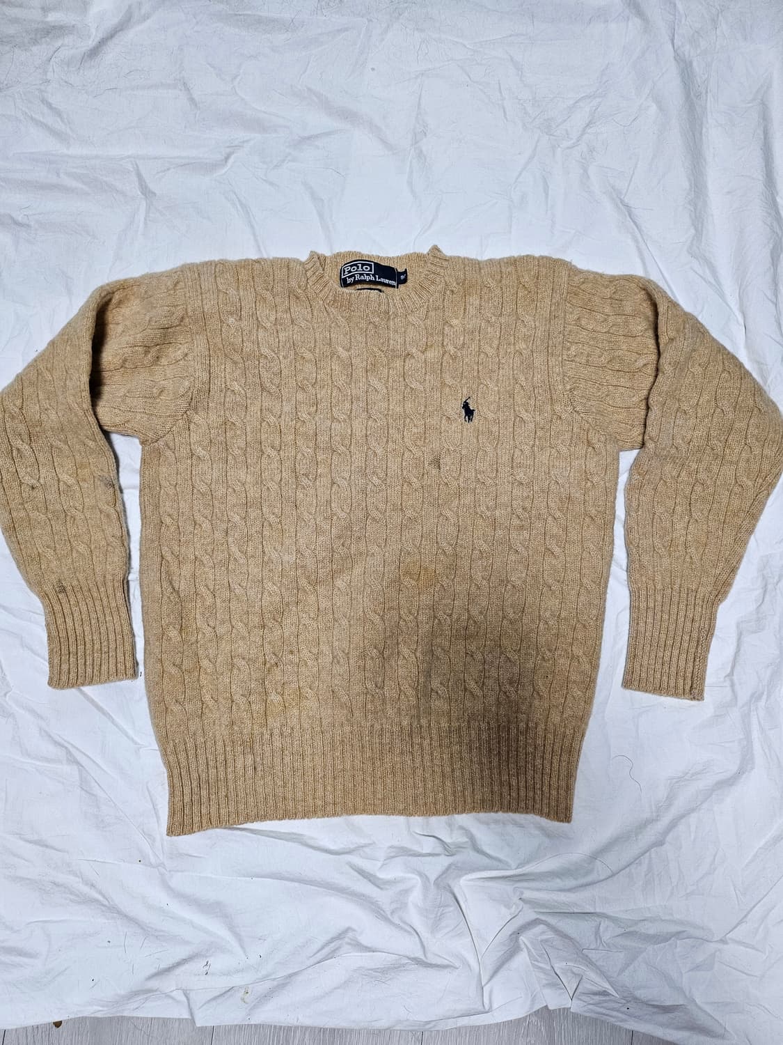 폴로랄프로렌 셰틀랜드 울 크루넥 스웨터 90 상품이미지1