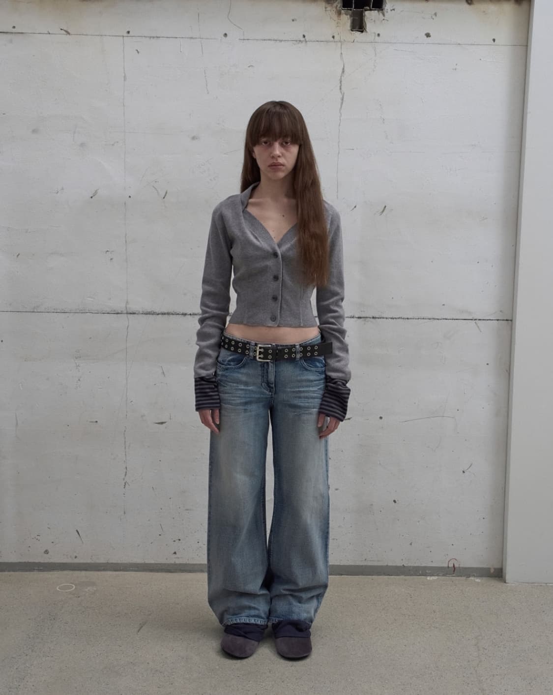 Lcdc 와이드 레그 워시드 데님 팬츠 상품이미지1