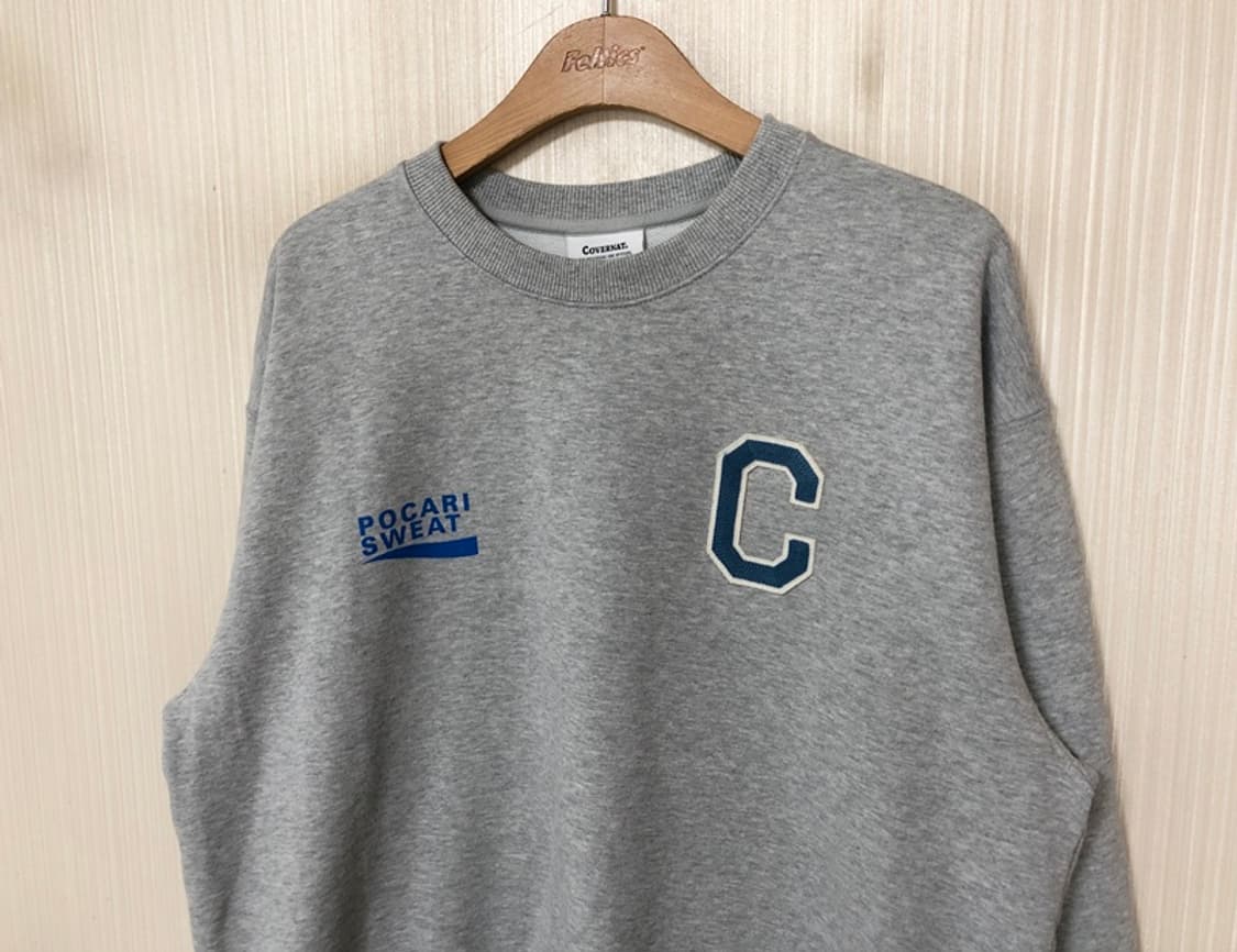 커버낫X포카리스웨트 2024 러너스데이 맨투맨티셔츠 L 상품이미지7