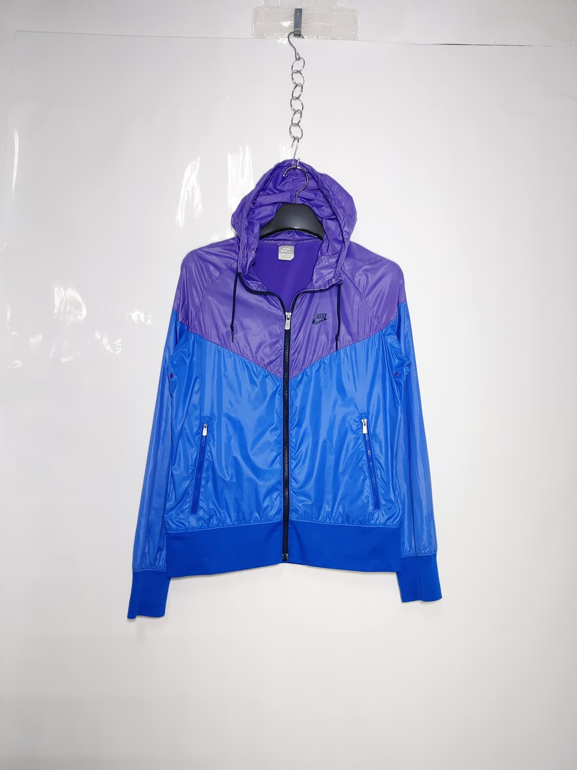  NIKE 나이키 투톤 후드바람막이(보라파랑) 상품이미지1
