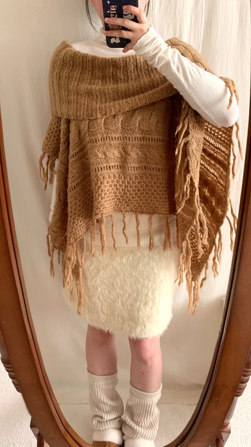 라떼갸루 오프숄더 케이프 상품이미지4