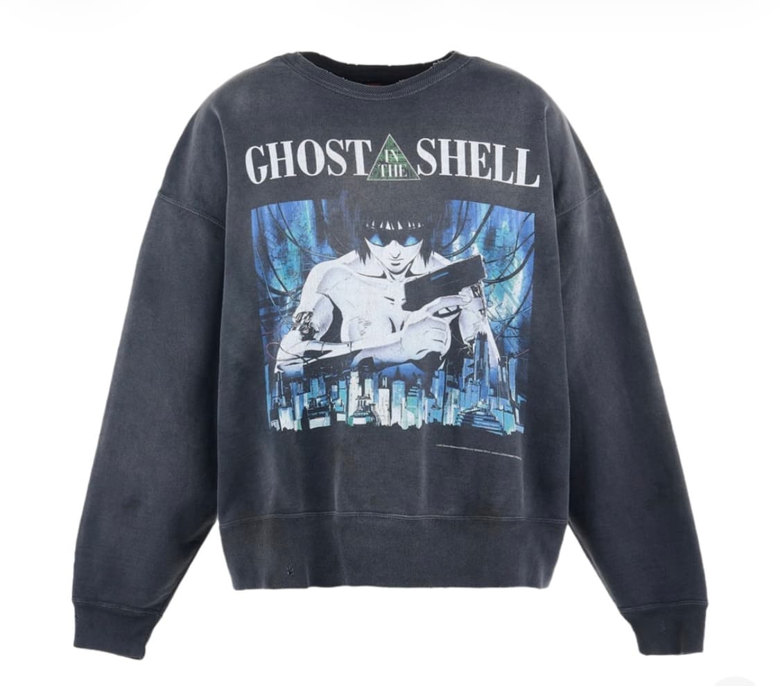 (새상품) 세인트미카엘 공각기동대 맨투맨 M 상품이미지1