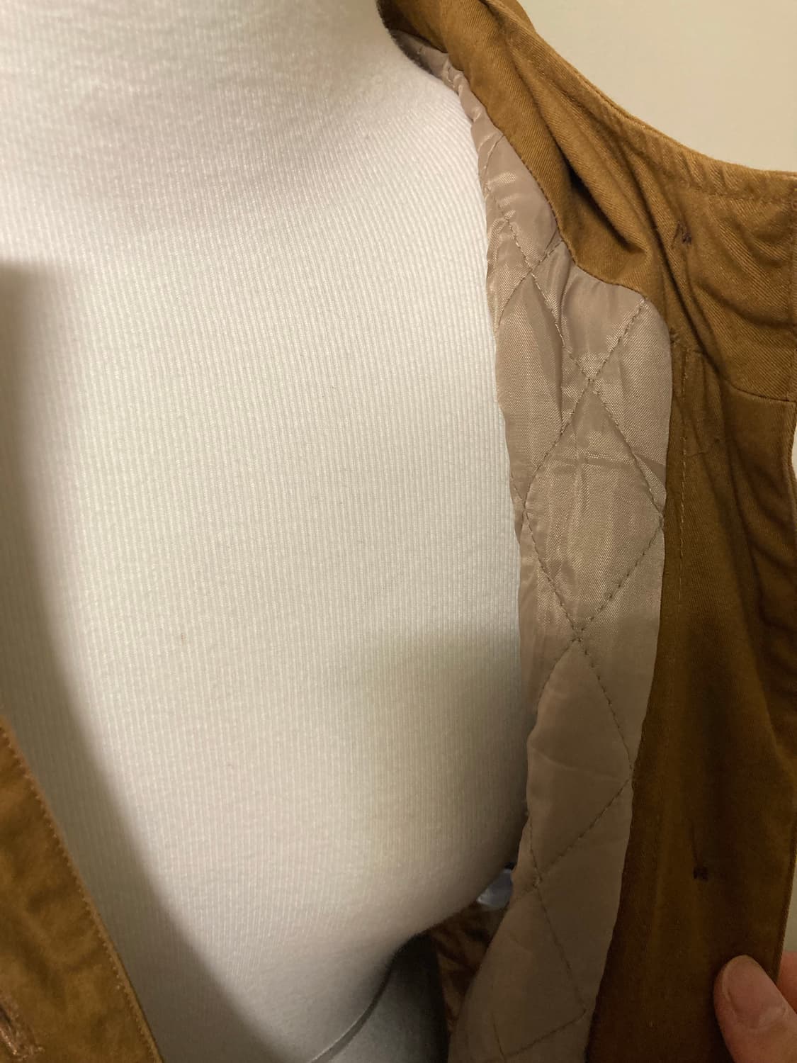 카라멜누빔후드자켓 상품이미지3