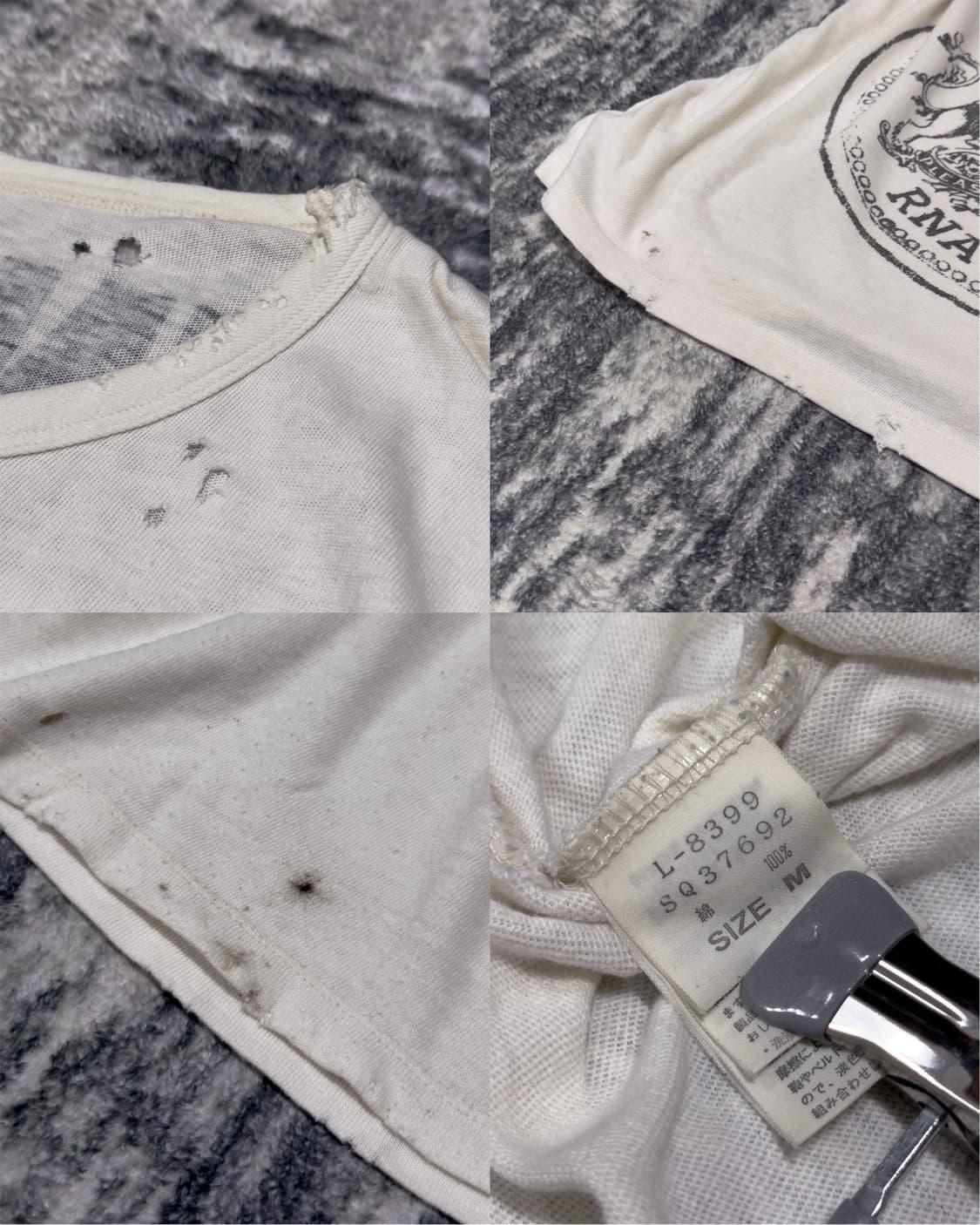 {UNKNOWN} Kingdom Crest Distressed Tee   상품이미지8