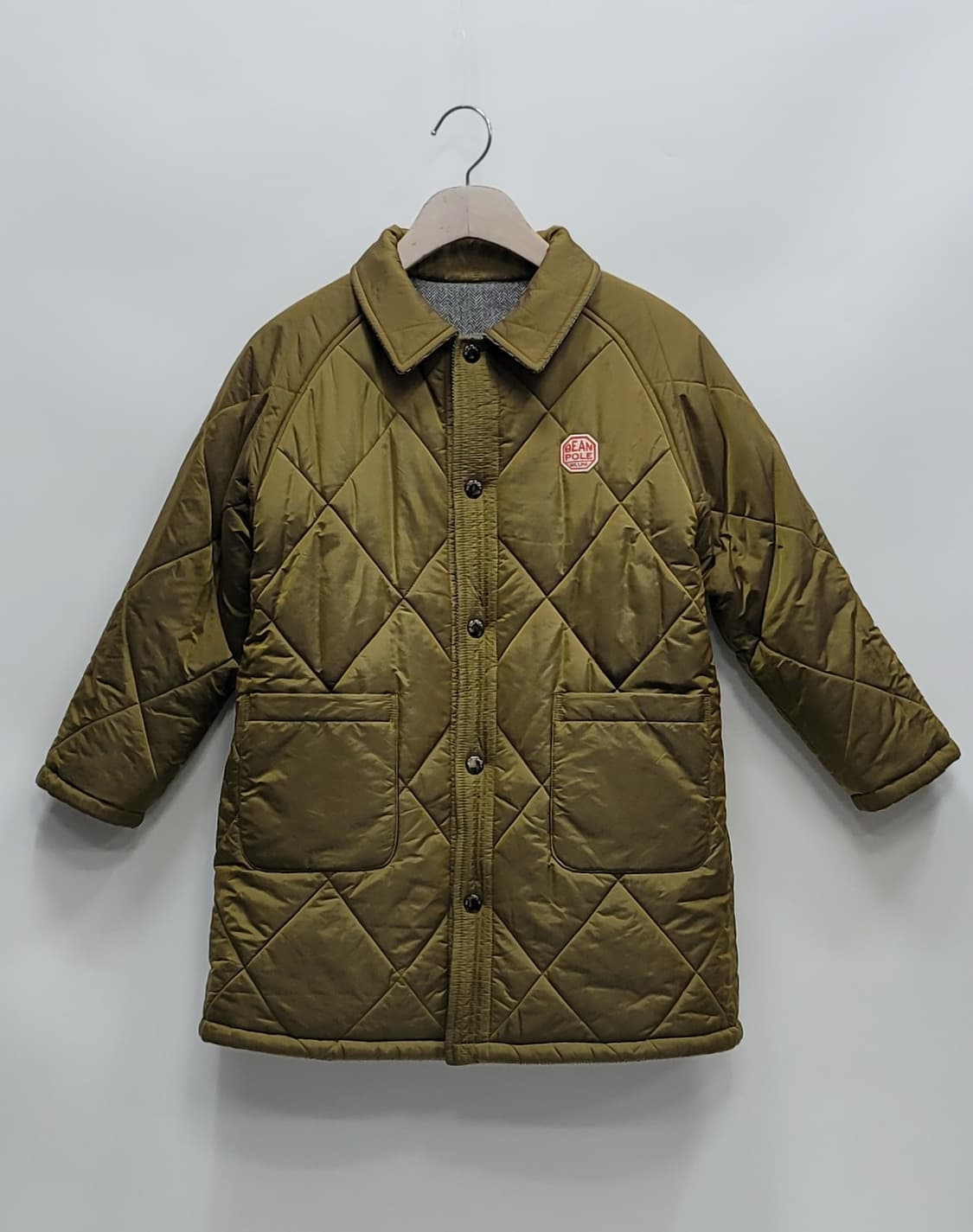 빈폴 키즈 리버서블 퀼팅 자켓 모직 코트 / 아동 130 상품이미지1