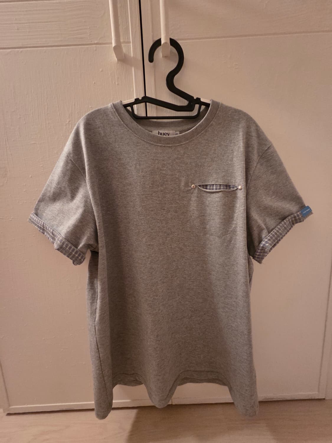 휴이 체크 티셔츠 상품이미지2