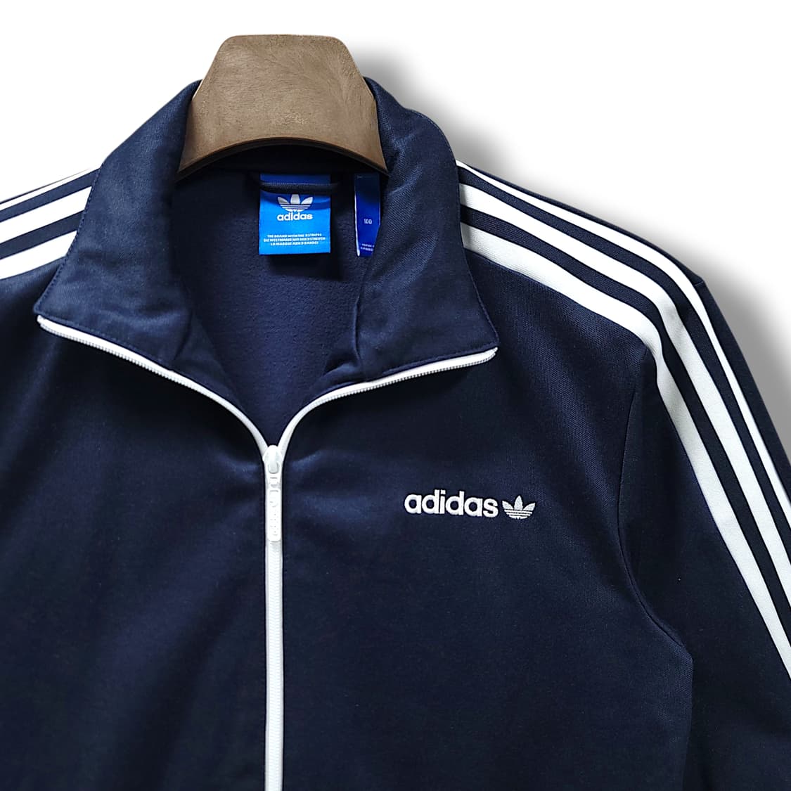 [100] 아디다스 네이비&화이트라인 베켄바우어 트랙탑 져지 상품이미지4