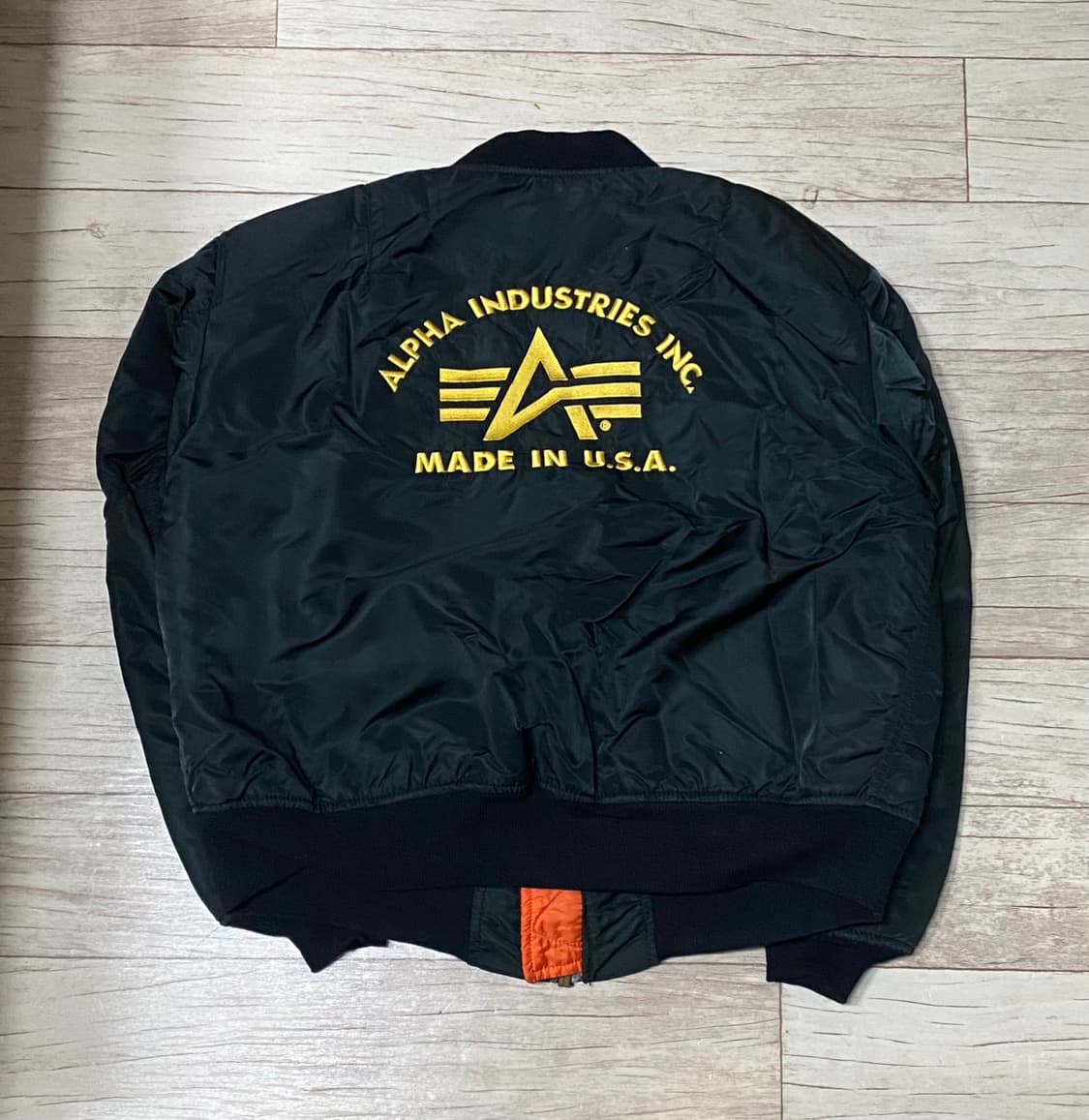 알파인더스트리 빈티지 ma-1 리버시블 항공자켓 XL 상품이미지1