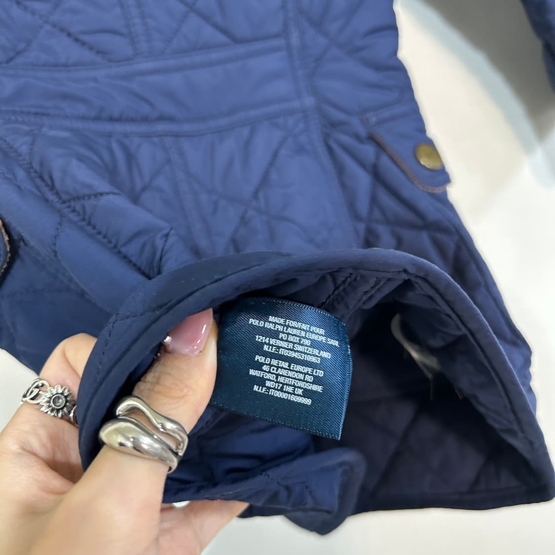 폴로 랄프로렌 퀄팅 자켓 2T 상품이미지5