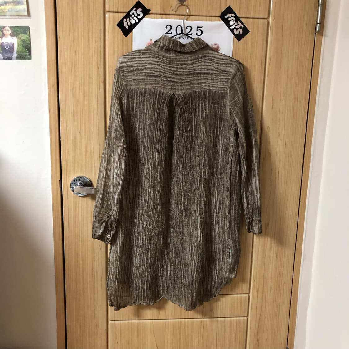 페일에일 셔츠 원피스 🟤  상품이미지5