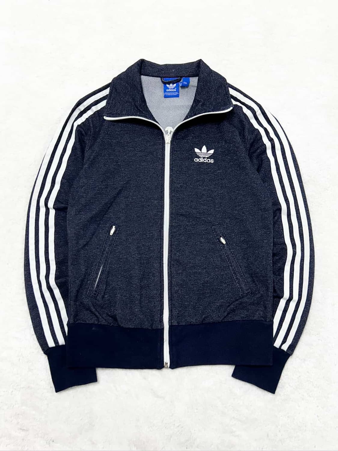 아디다스 빅로고 데님 파이어버드 져지 상품이미지5