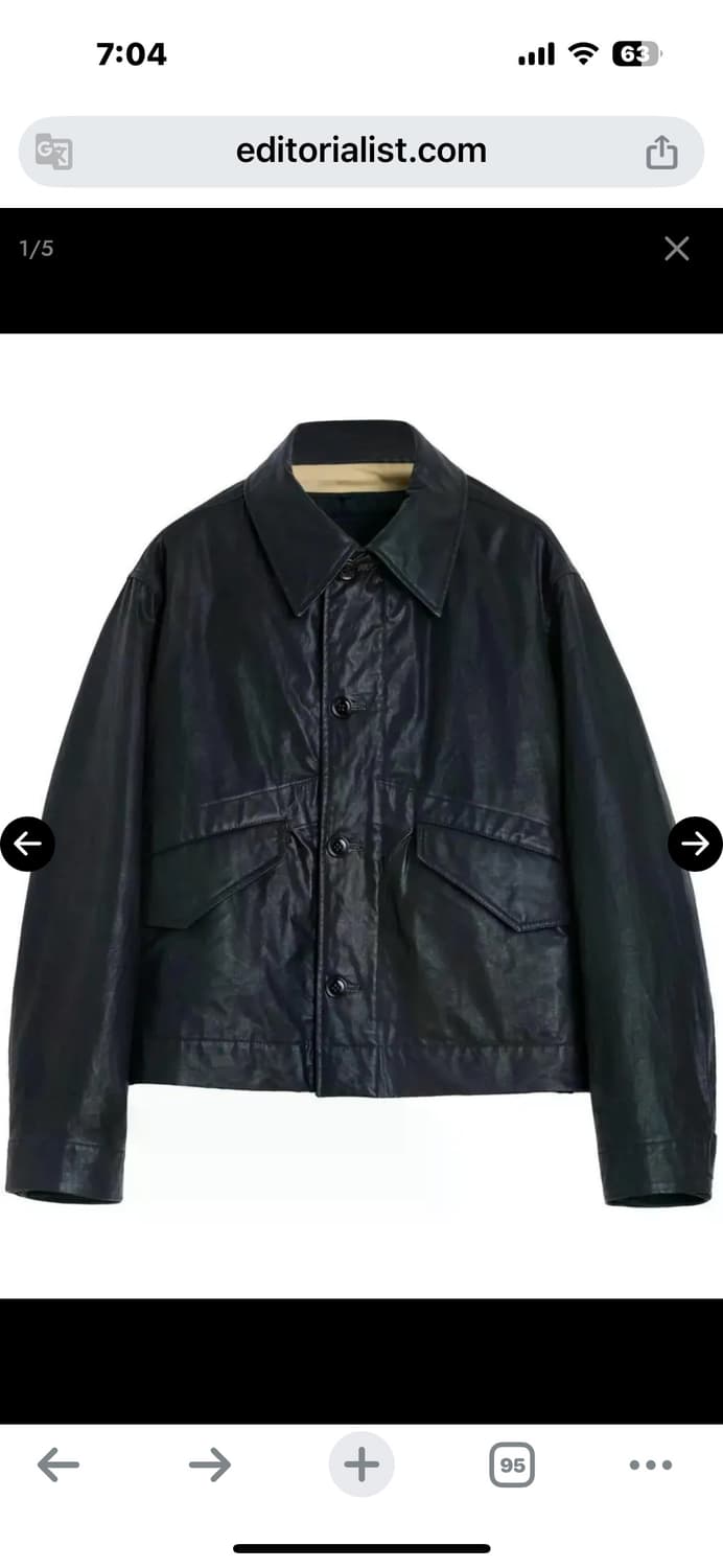 구매] 르메르 바이커 블루종 46 or 48 size 구매 원합니다 상품이미지1