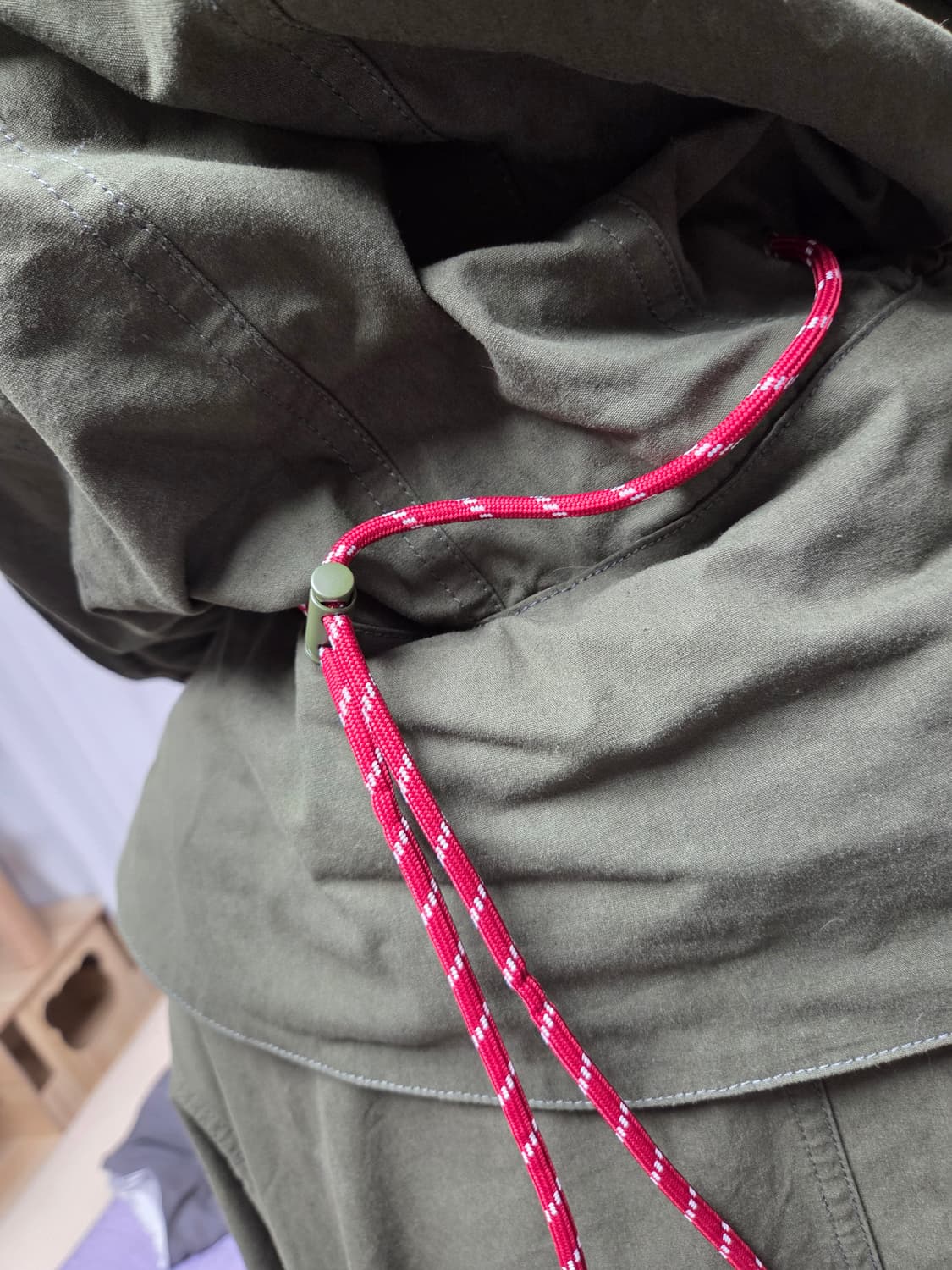 후드 내피 탈부착 야상 상품이미지8