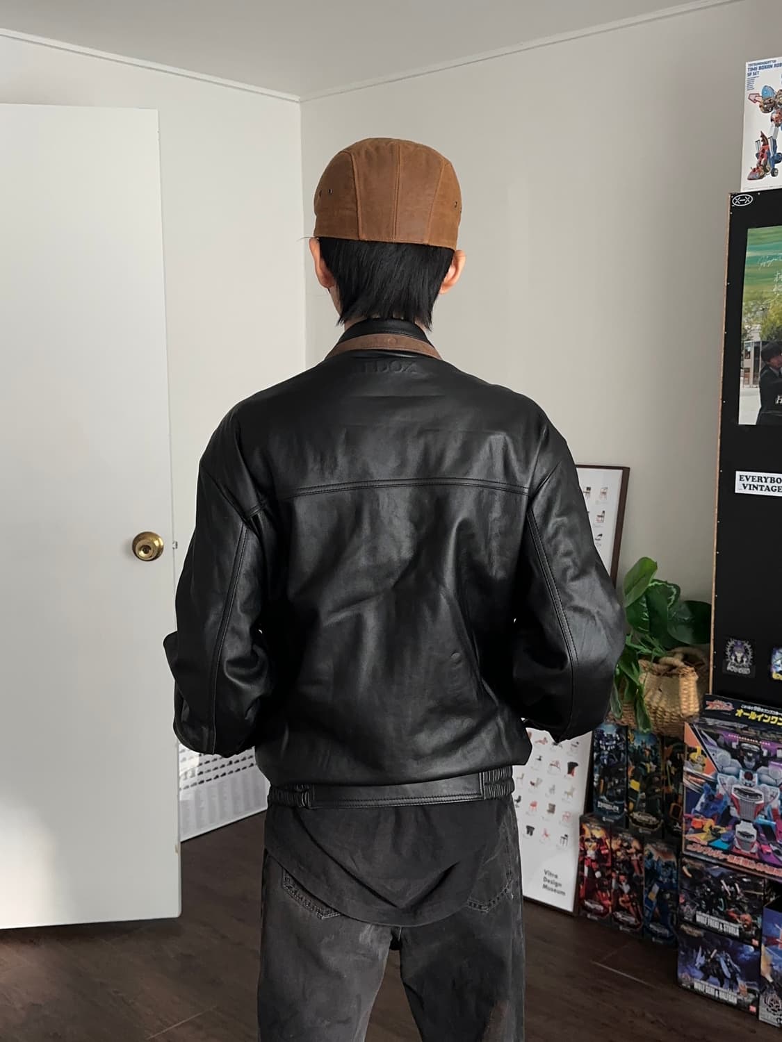 RedOx 카프 레더 인시젼 봄버 상품이미지6