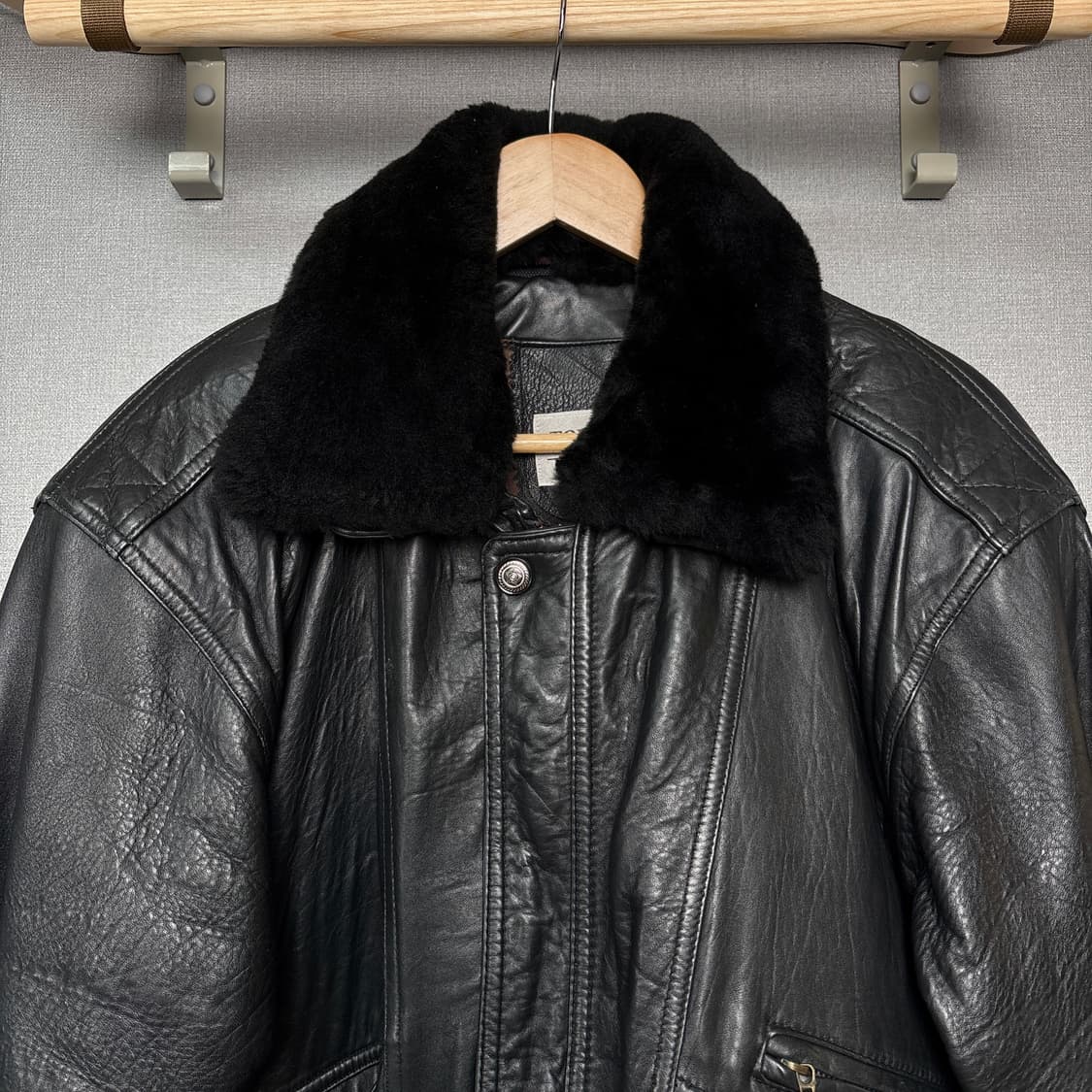 램스킨 봄버자켓 상품이미지3