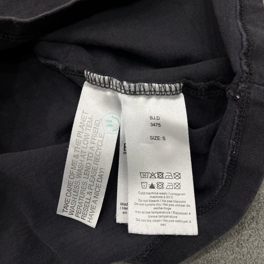 S 가니 빅로고 러브클럽 티셔츠 상품이미지6