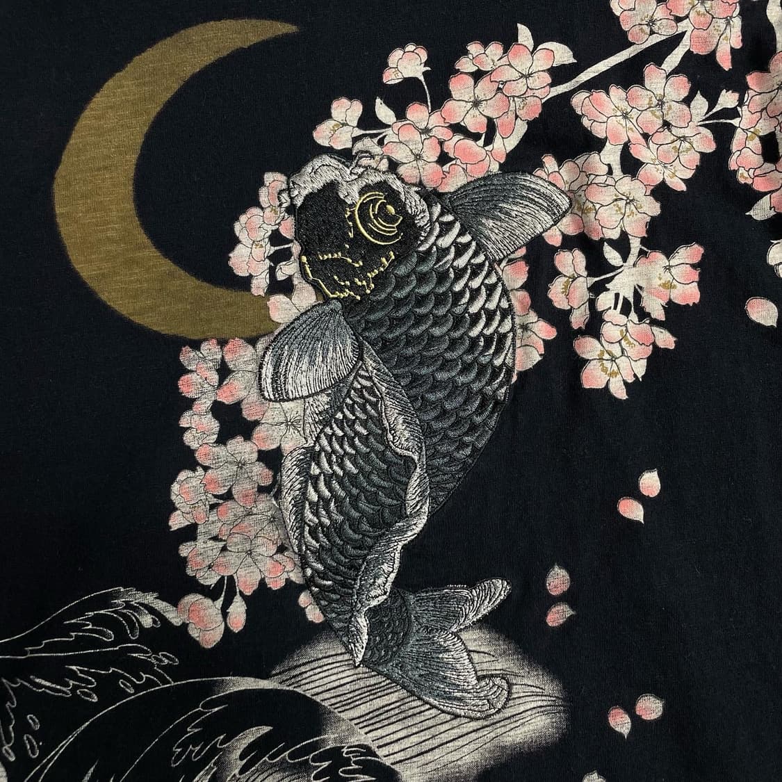 J.vtg Koi fish Sakura tee 상품이미지2