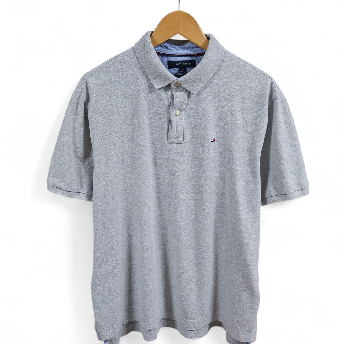 XL)Tommy 타미 힐피거 클래식핏 반팔 카라티 상품이미지1