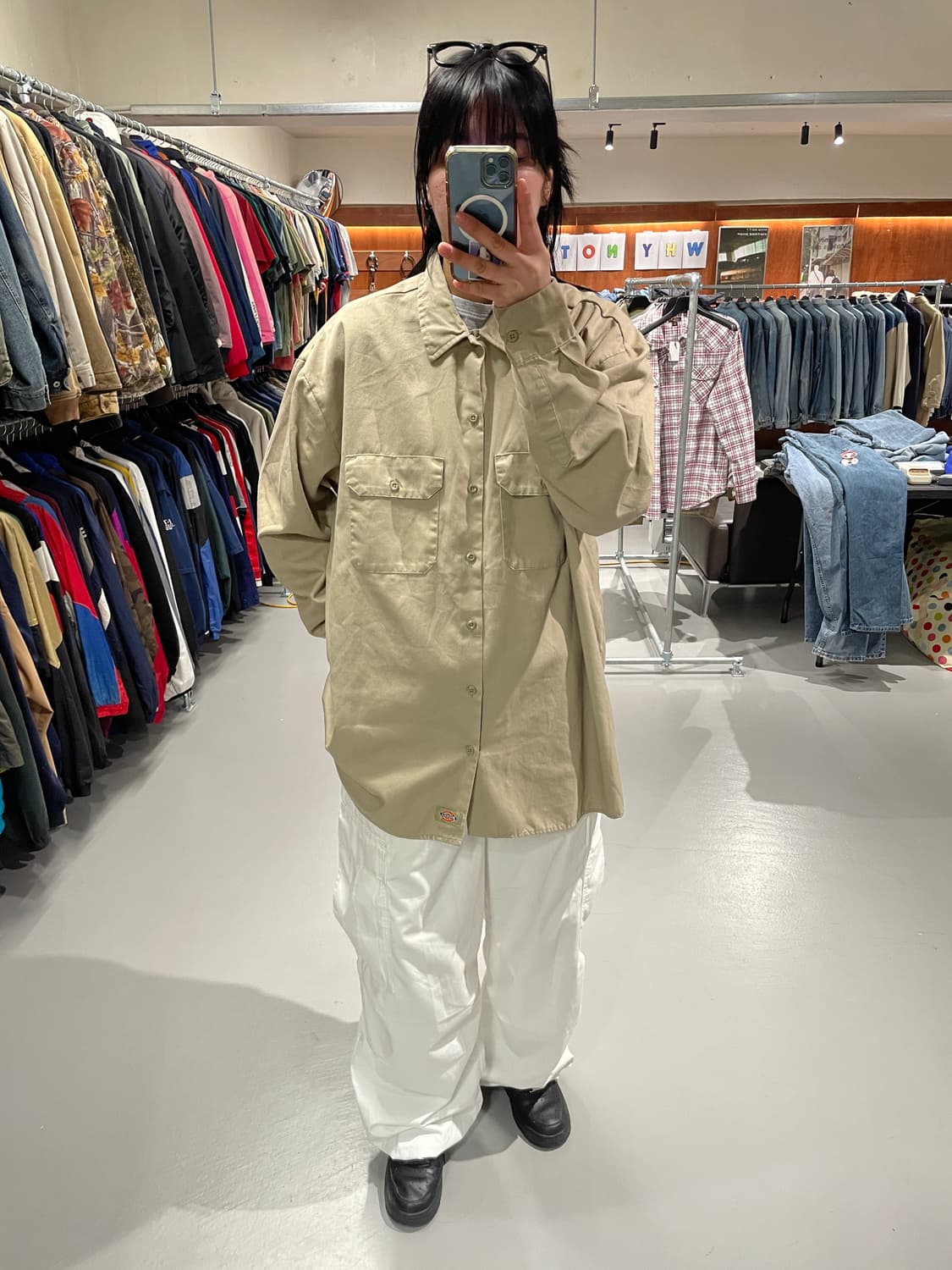 디키즈 워크 셔츠   상품이미지4