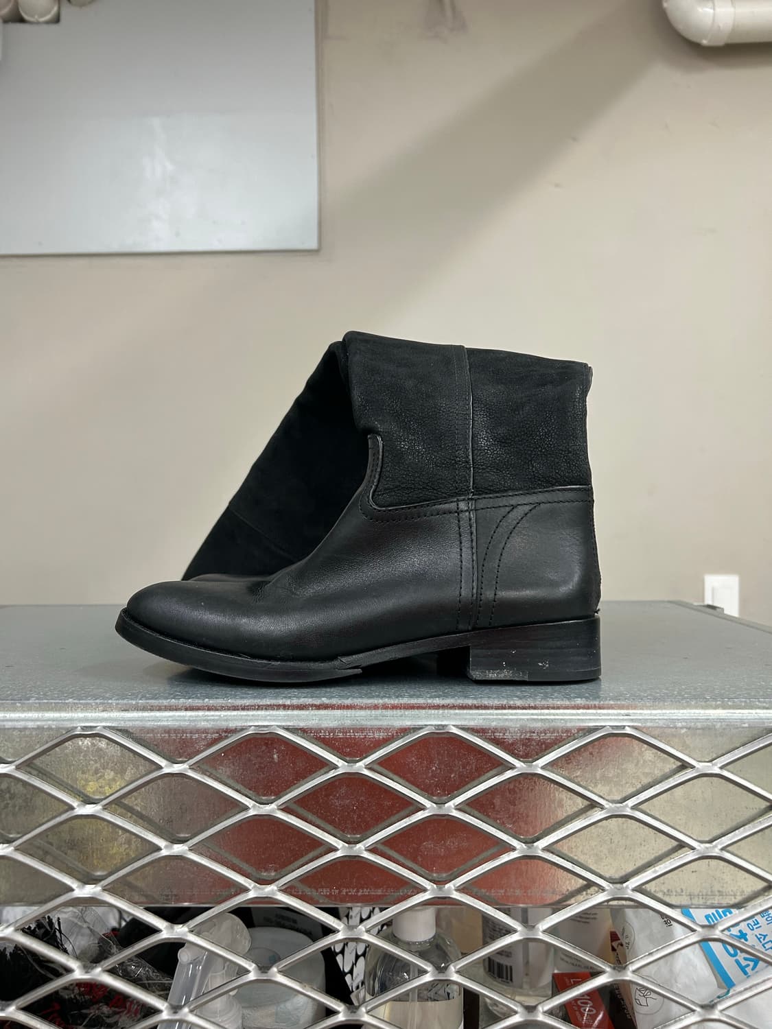 토리버치 블랙 스웨이드 롱 부츠 7M 상품이미지1