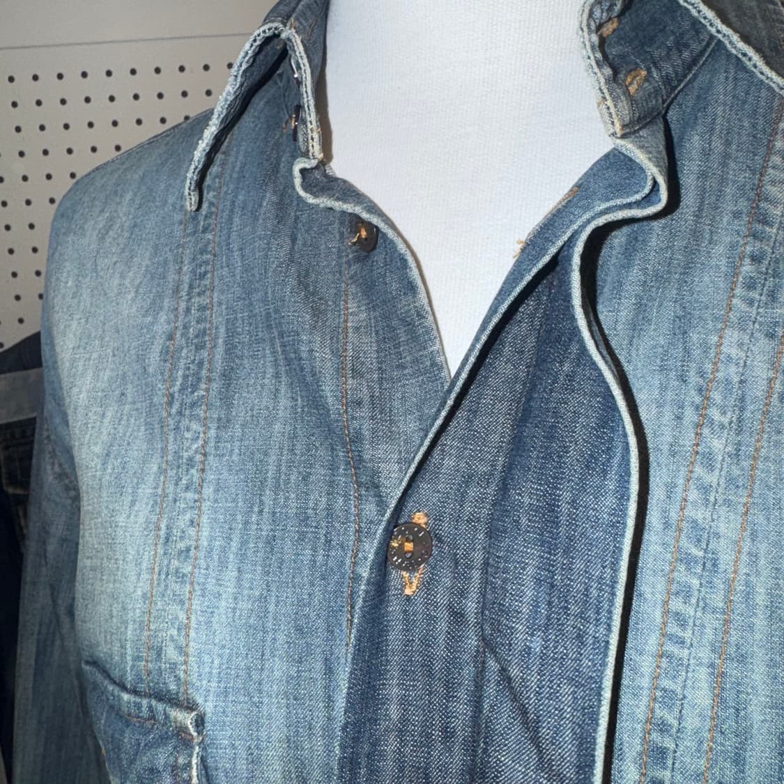 돌체앤가바나 데미지 청셔츠 상품이미지3