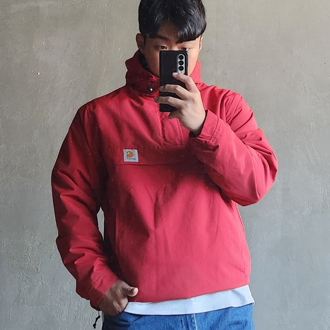 칼하트 WIP 님부스 풀오버 상품이미지4