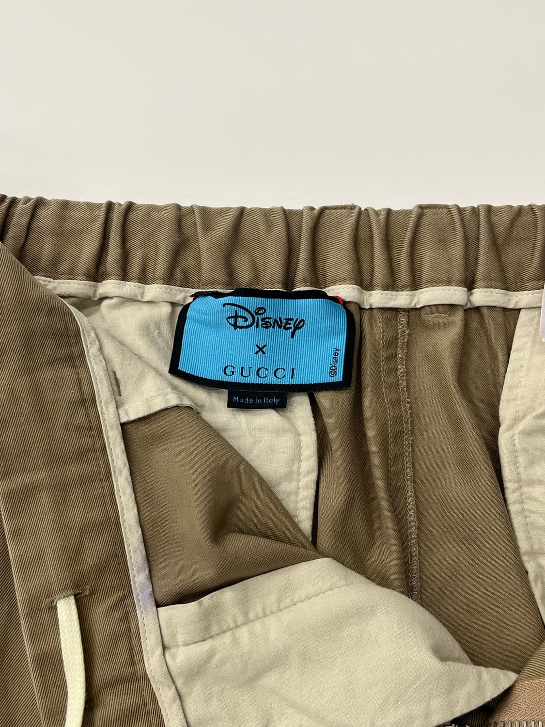 Gucci x Disney 구찌 베이지 코튼 조거팬츠 상품이미지7