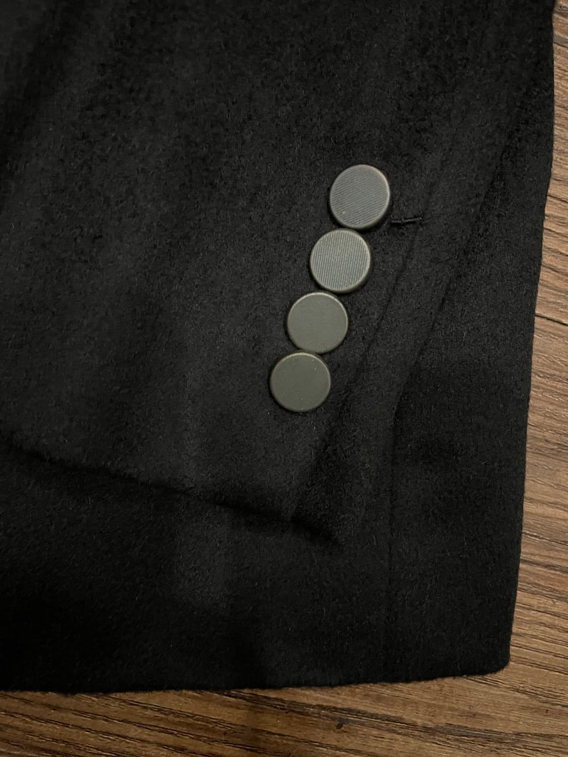 타임 캐시미어100% 블레이져 자켓 블랙 95 상품이미지5