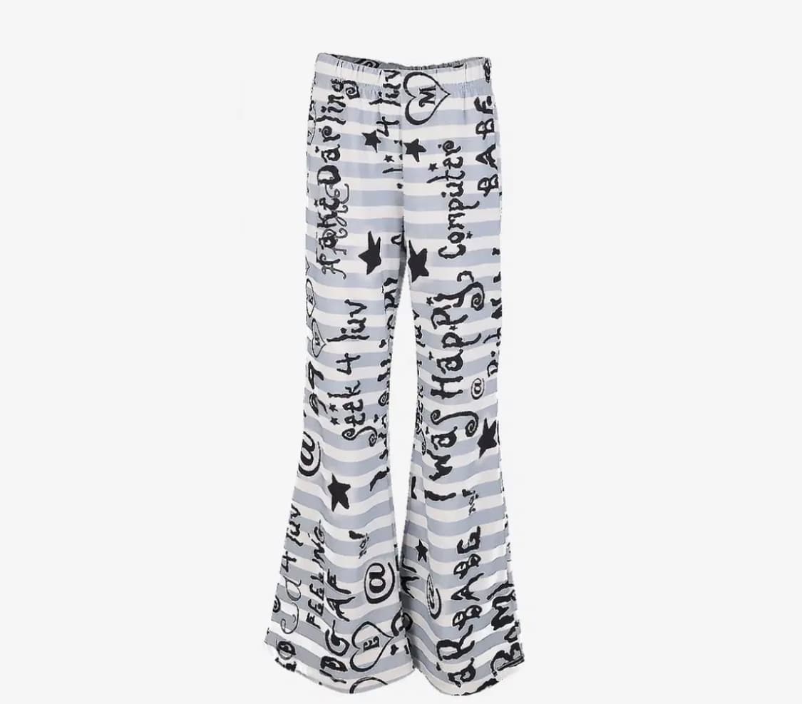 혼쿄 honkyo 페이크달링 컴피 팬츠 그레이 상품이미지1