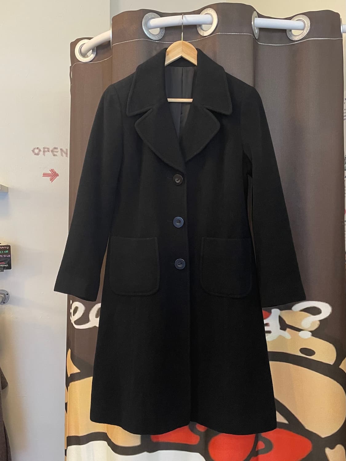 클래식 A라인 울 롱코트 [무배] 상품이미지4