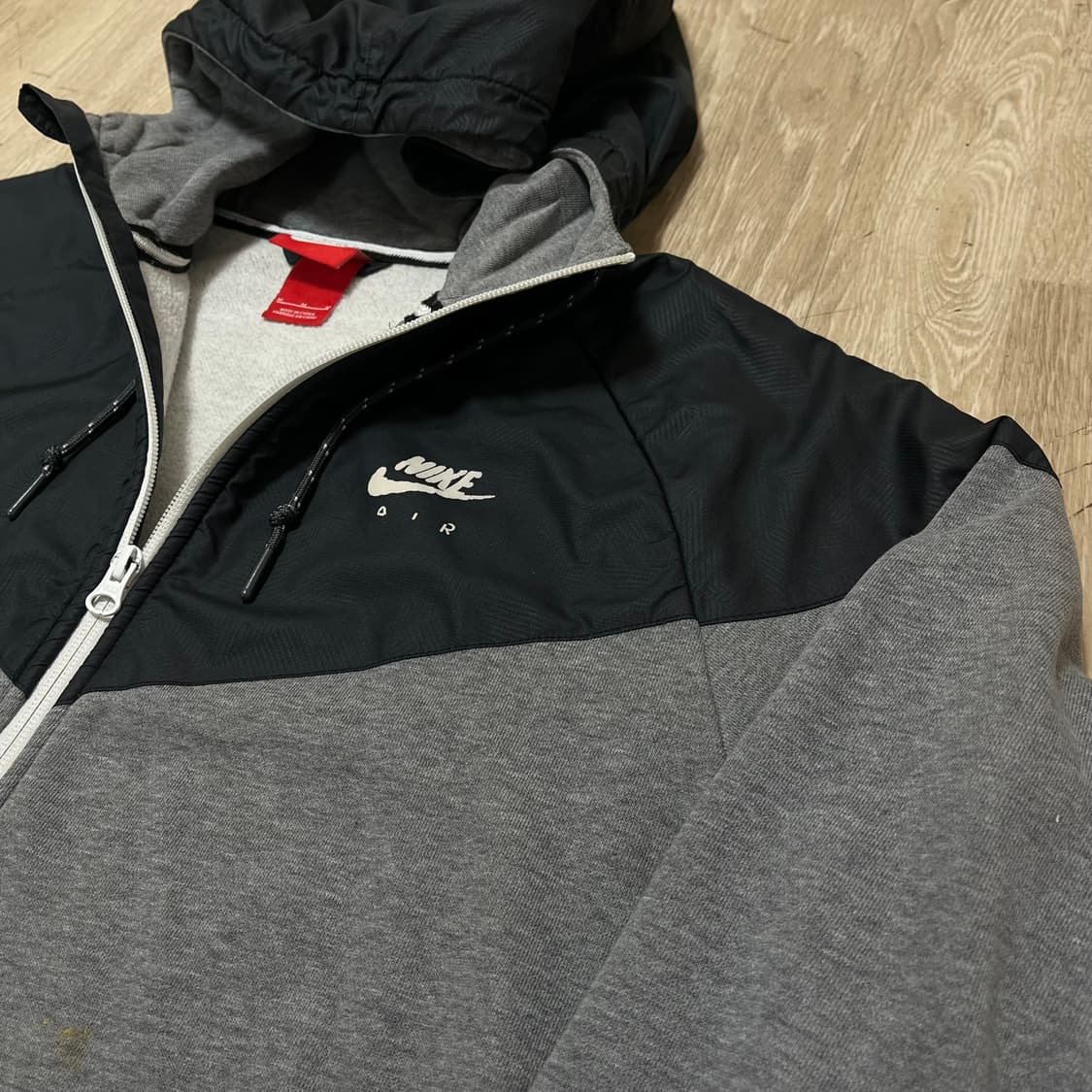 나이키 에어 배색 후드 집업 자켓 M/95 상품이미지6