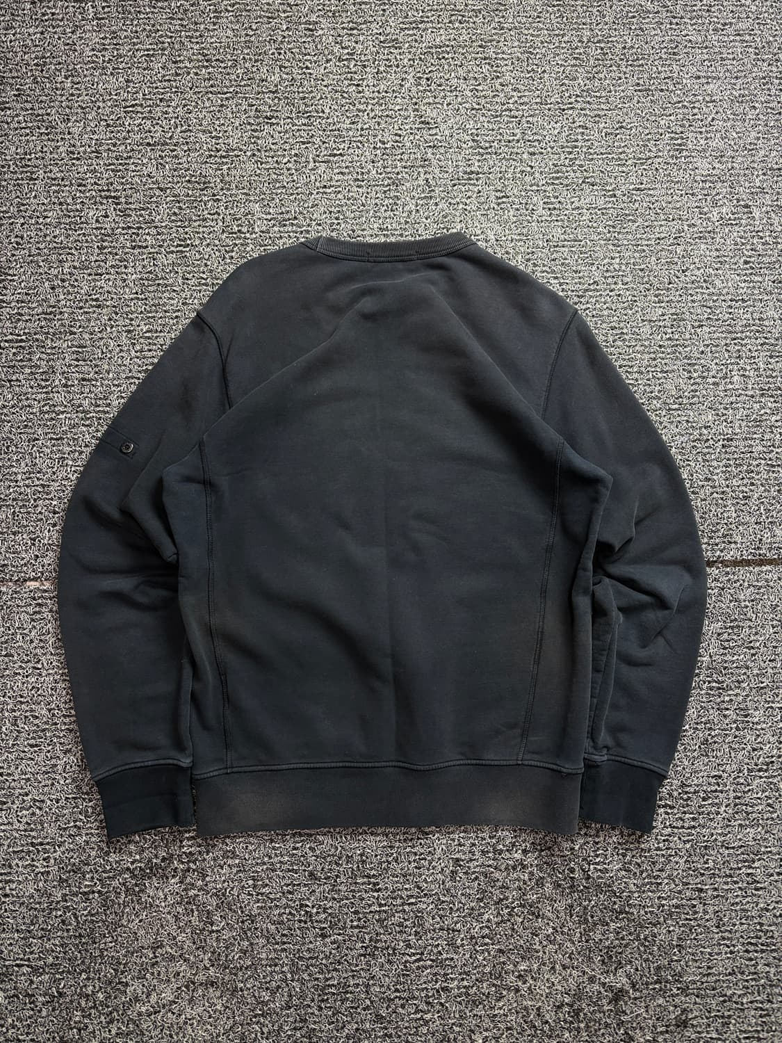 스톤아일랜드 정품 블랙 크루넥 코튼 맨투맨 2508 상품이미지5