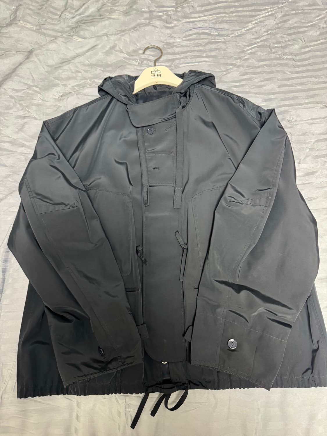 [4] 폴리테루 후디드파카 다크네이비 상품이미지2