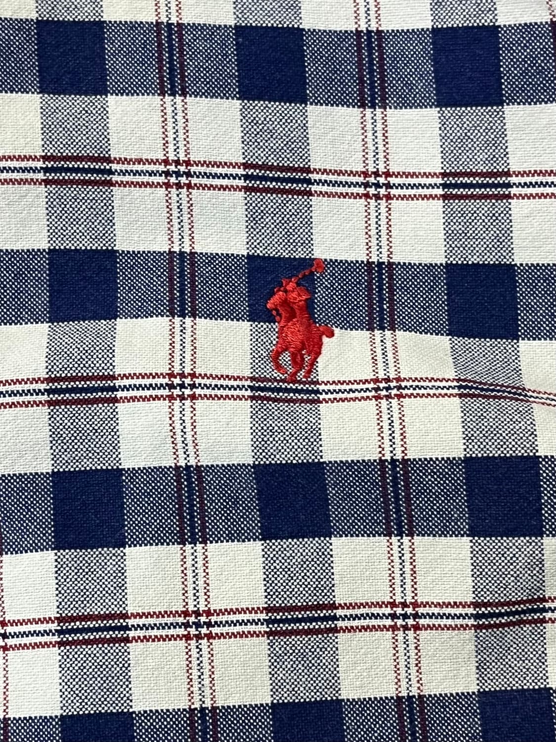 폴로 랄프로렌 체크 셔츠 네이비 L #csz1927 상품이미지6