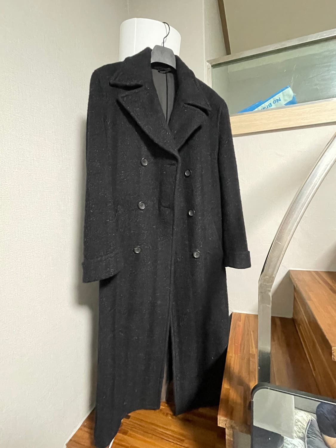  [L] 니콜 클럽(Nicole Club) 포 맨 - 더블 브레스티드 울 상품이미지1