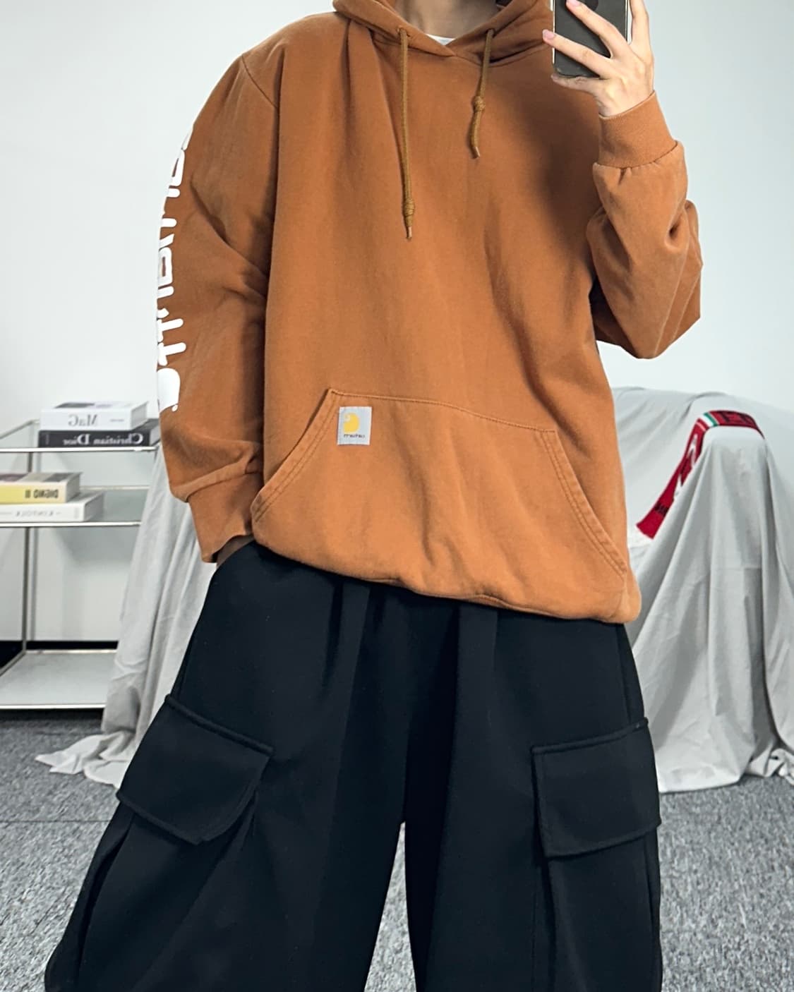 칼하트 된장 후드티 상품이미지4