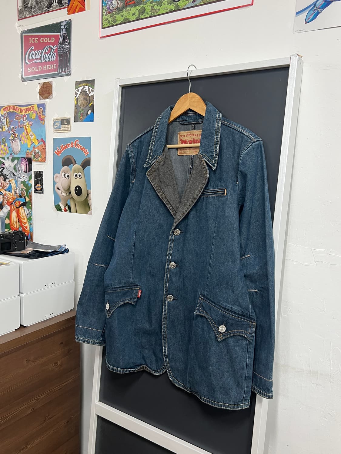 Levis 리바이스 71417 캐주얼 워크웨어 데님 자켓 상품이미지1